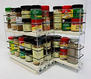 Vertical Spice Cabinet Mounted