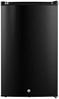 Midea MRU03M2ABB Upright Freezer Large, 3.0 Cubic Feet, Black/With Lock