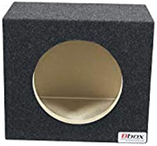 Atrend Bbox E10S Pro-Series 10 Single Sealed / Wedge Shape Subwoofer Enclosure, charcoal