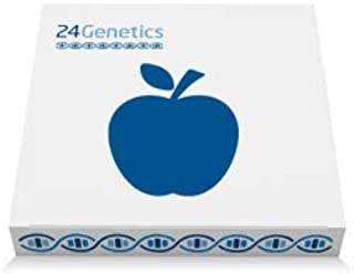 24Genetics - Nutrigenetics - DNA Test for Nutrition - Includes Genetic Test with at-Home Saliva Collection kit