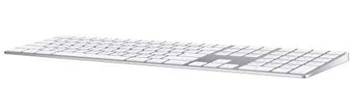 Apple Magic Keyboard with Numeric Keypad (Wireless, Rechargable) (US English) - Silver