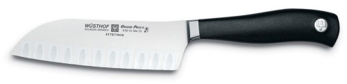 Wusthof Grand Prix II 5-Inch Hollow-Edge Santoku Knife