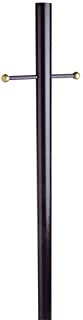 Design House 501817 80-Inch Lamp Post, Black