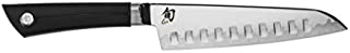 Shun Sora 7-Inch Hollow-Ground Santoku; Asian-Style Multi-Purpose Knife Featuring Shuns Composite Blade Technology; Traditional Japanese Handle Design; Handcrafted in Japan for Premier Quality