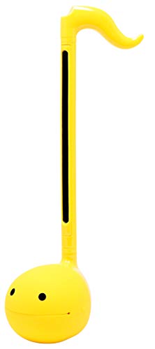 Otamatone [Color Series] Japanese Electronic Musical Instrument Synthesizer by Cube / Maywa Denki, Yellow