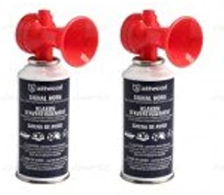 attwood,SEASENSE OR SEACHOICE Boat Marine Safety Sports Hand HELD 1.4 oz Small AIR Horn 2 Pack