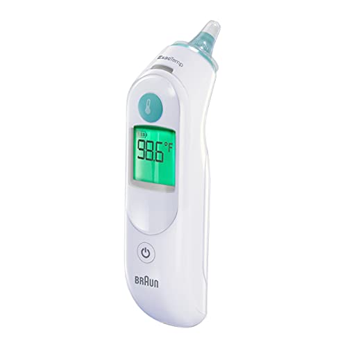 Braun ThermoScan 6, IRT6515  Digital Ear Thermometer for Adults, Babies, Toddlers and Kids  Fast, Gentle, and Accurate with Color Coded Results