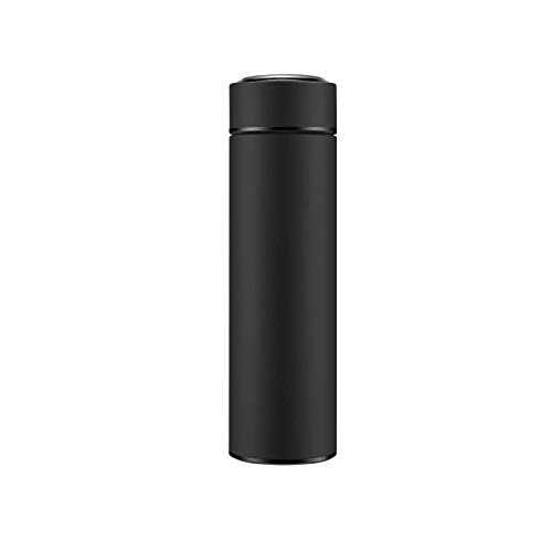 VSILE Smart Water Bottle Stainless Steel Vacuum Flask,Travel Mug with Smart LCD Touch Screen, Keep Hot Or Cold, Car Portable Travel Tea Coffee Vacuum Thermoses Cup,Vacuum insulation on double walls