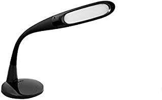 Stella Premium LED Desk Lamp (Stella Two, Black, 11W) Doctor Prescribed Low Vision Tri Color Spectrum Desk Light with 10 Dimming Options- Home or Office Sunlight Lamp Light for Macular Degeneration