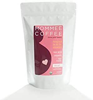 Mommee Coffee - Decaf, Low Acid Coffee | Ground, Organic | Fair Trade, Water Processed - 11oz.