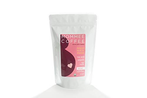 Mommee Coffee - Decaf, Low Acid Coffee | Ground, Organic | Fair Trade, Water Processed - 11oz.