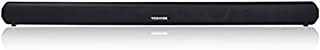 Toshiba 2.0 Channel Bluetooth Soundbar TV Speaker: Sound Bar with Optical, AUX, USB Inputs & Remote Control