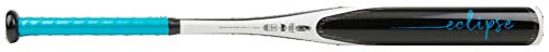 Rawlings 2020 Eclipse Fastpitch Softball Bat, 29 inch (-12), Black, White, Blue, Teal, Model: FPZE12-29/17