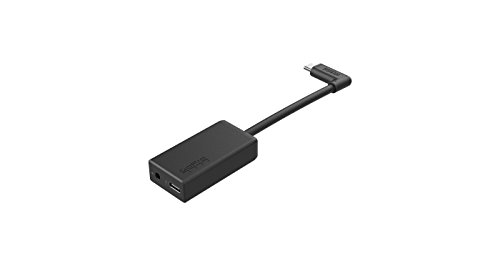 GoPro Pro 3.5mm Mic Adapter for (HERO8 Black/HERO7 Black/HERO6 Black/HERO5 Black) - Official GoPro Accessory