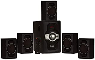 Acoustic Audio by Goldwood AA5240 Home Theater 5.1 Bluetooth Speaker System with USB and SD Inputs, Black