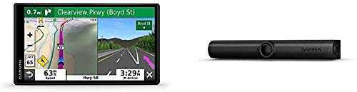 Garmin DriveSmart 55 GPS Navigator & BC 40 Wireless Backup Camera Bundle