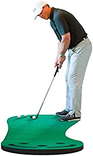 Shaun Webb's Indoor Golf Putting Green Mat 9'x3' - Elevate Your Game and Enjoy Hours of Entertainment in Your Home Office, Man Cave or Garage. Perfect for Anniversary, Golf Gifts for Men