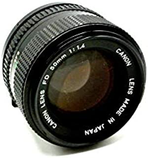 Canon 50mm f/1.4 FD Manual Focus Lens