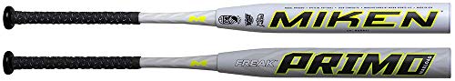 Miken 2020 Freak PRIMO Maxload USSSA Slowpitch Softball Bat, 14 inch Barrel Length, 26 z