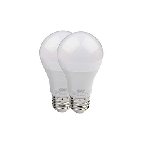 Genie LED Garage Door Opener Bulbs (2-Pack) / 60 Watt Equivalent (800 Lumens) - Made to Minimize Interference with Garage Door Openers (Compatible with All Major Garage Door Opener Brands)  2 Pack