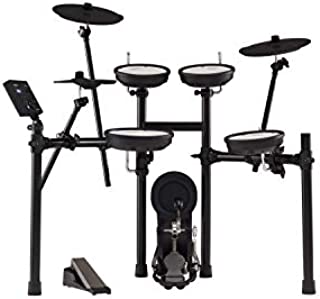 Roland TD-07KV Electronic V-Drums Kit  Legendary Dual-Ply All Mesh Head kit with superior expression and playability  Bluetooth Audio & MIDI  USB for recording audio and MIDI data  40 FREE Melodic