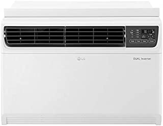 LG LW2217IVSM 22000 BTU Dual Inverter Window Air Conditioner, 230V, Remote Control, White