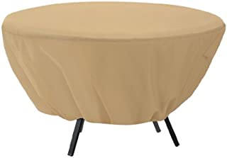 Classic Accessories Terrazzo Water-Resistant 50 Inch Round Patio Table Cover