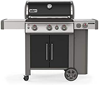 Weber 61016001 Genesis II E-335 3-Burner Liquid Propane Grill, Black