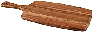 KARRYOUNG Acacia Wood Cutting Board - Wooden Kitchen Chopping Boards for Meat, Cheese, Bread, Vegetables &Fruits- Knife Friendly Kitchen Butcher Block17 x 7 Inch