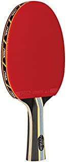 STIGA Tournament-Quality Titan Table Tennis Racket with Crystal Technology to Harden Blade for Increased Speed, 2mm Sponge and Concave Italian Composite Handle