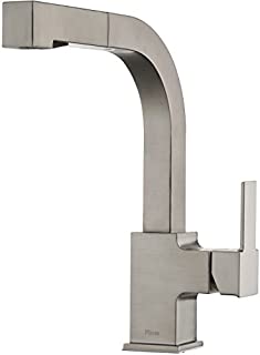 Pfister LG534-LPMS Arkitek Kitchen Faucet with Pull-out Sprayhead, Stainless steel