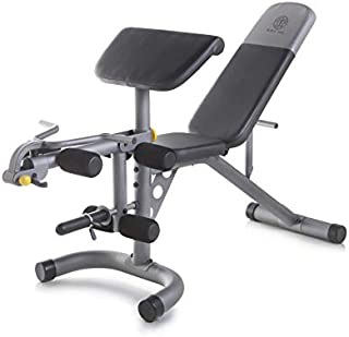 Gold's Gym XRS 20 Olympic Workout Bench with Removable Preacher Pad