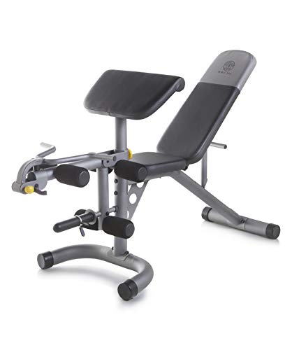 Gold's Gym XRS 20 Olympic Workout Bench with Removable Preacher Pad