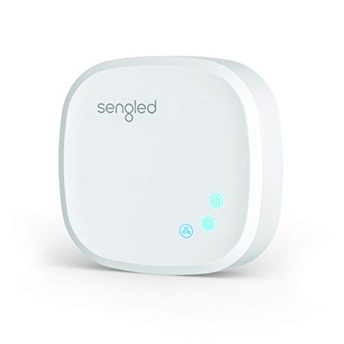 Sengled Smart Hub, For Use with Sengled Smart Products, Compatible with Alexa, Google Assistant and Apple HomeKit, New Version,E39-G8C,White