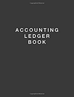 Accounting Ledger Book: Simple Accounting Ledger for Bookkeeping