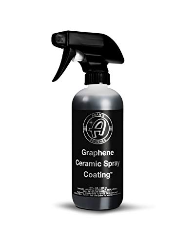 Adams UV Graphene Ceramic Spray Coating  A True Graphene Spray W/UV Tracer Technology - Easy-to-Use & Stronger Than Car Wax Polish or Top Coat Polymer Paint Sealant for Car, Boat, RV, Truck (12 Oz)