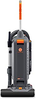 Hoover Commercial-CH54115 HushTone Upright Vacuum Cleaner, 15 inches with Intellibelt, Gray