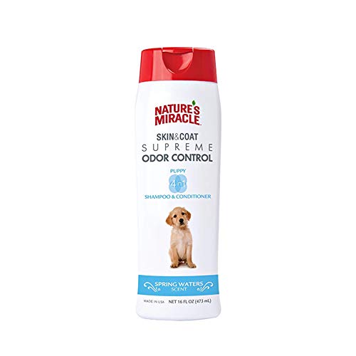 Nature's Miracle NM-6096 Supreme Odor Control Puppy Shampoo, 16 oz