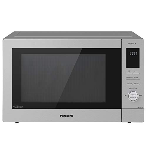 Panasonic NN-CD87KS Home Chef 4-in-1 Microwave Oven with Air Fryer, Convection Bake, FlashXpress Broiler, Inverter, 1000 Watt, Stainless Steel, 1.2 Cu.Ft, cft