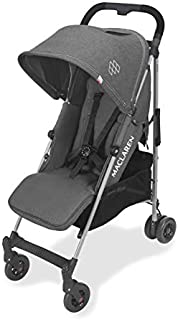 Maclaren Quest Arc Stroller- ideal for newborns up to 55lb with extendable UPF 50+/waterproof hood, multi-position seat and 4-wheel suspension. Maclaren Carrycot compatible. Accessories in the box