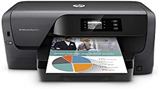 HP OfficeJet Pro 8210 Wireless Color Printer, HP Instant Ink or Amazon Dash replenishment ready (D9L64A) , Black