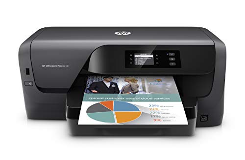 HP OfficeJet Pro 8210 Wireless Color Printer, HP Instant Ink or Amazon Dash replenishment ready (D9L64A) , Black