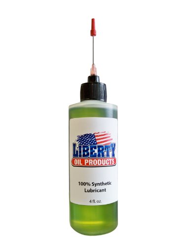 Liberty Oil, The Best 100% Synthetic Oil for Lubricating Your Grandfather Clocks. Large 4 Ounce Bottle