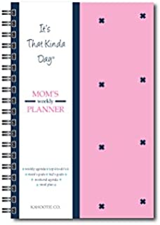 It's That Kinda Day Mom's Weekly Planner (9X6) (Pink)