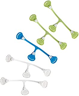 [Original 5-pack] Snappi Cloth Diaper Fasteners - Replaces Diaper Pins - Use with Cloth Prefolds and Cloth Flats