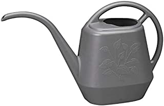 Bloem JW41-908 Watering Can Aqua Rite 1.2 Gal. (144 oz), Charcoal Gray