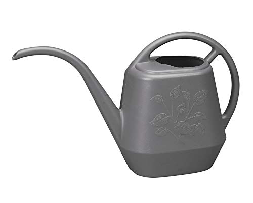 Bloem JW41-908 Watering Can Aqua Rite 1.2 Gal. (144 oz), Charcoal Gray