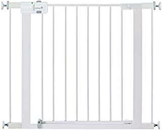 Safety 1st Easy Install Metal Baby Gate with Pressure Mount Fastening (White), Pack of 1