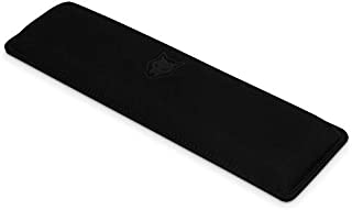 SubZERO Gaming Wrist Rest Pad for Keyboards, Tenkeyless, Stitched Edges, 14.5x4x1 (Black)