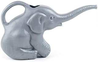 Union 63182 Elephant Watering Can, 2 Quarts, 0.5 Gallons, Gray, Novelty Indoor Watering Can